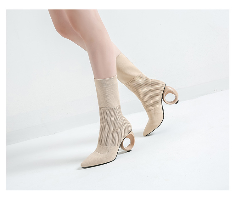 Bottes femme XINGSHIFANG en Laine - Ref 3354718 Image 18