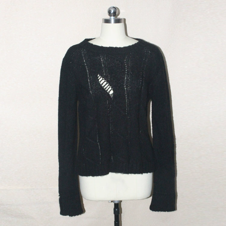 Производитель шерстяных свитеров мохер женский толстый свитер оригинальный дизайн