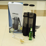 Алкогольные напитки могут быть оснащены пищевым материалом 2 Установленные задние винные устройства Портативный круглый круглый ствол