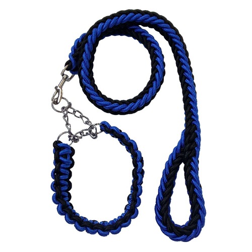 Nylon Eight-Gauge Braid P Rope Dog Leash for Large Dogs, Pet Collar and Training Lead, Suitable for Small, Medium, and Large Dogs