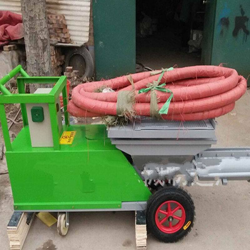 混凝土砂浆喷涂机 混凝土输送机 小型电动动力混凝土输送机