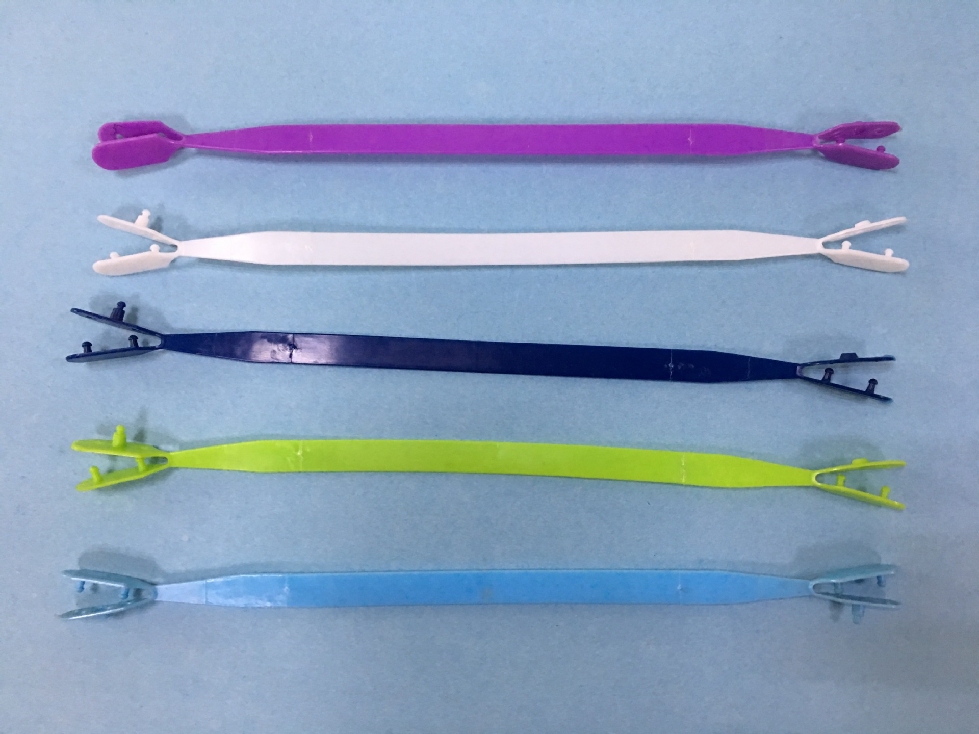 厂家直供彩盒提手塑料特叉耳购物袋提手胶袋叉耳手挽拎手大叉耳塑