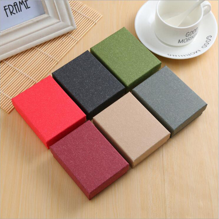 精美天地盖饰品盒 硬饰品包装套装盒 珠宝首饰纸盒批发