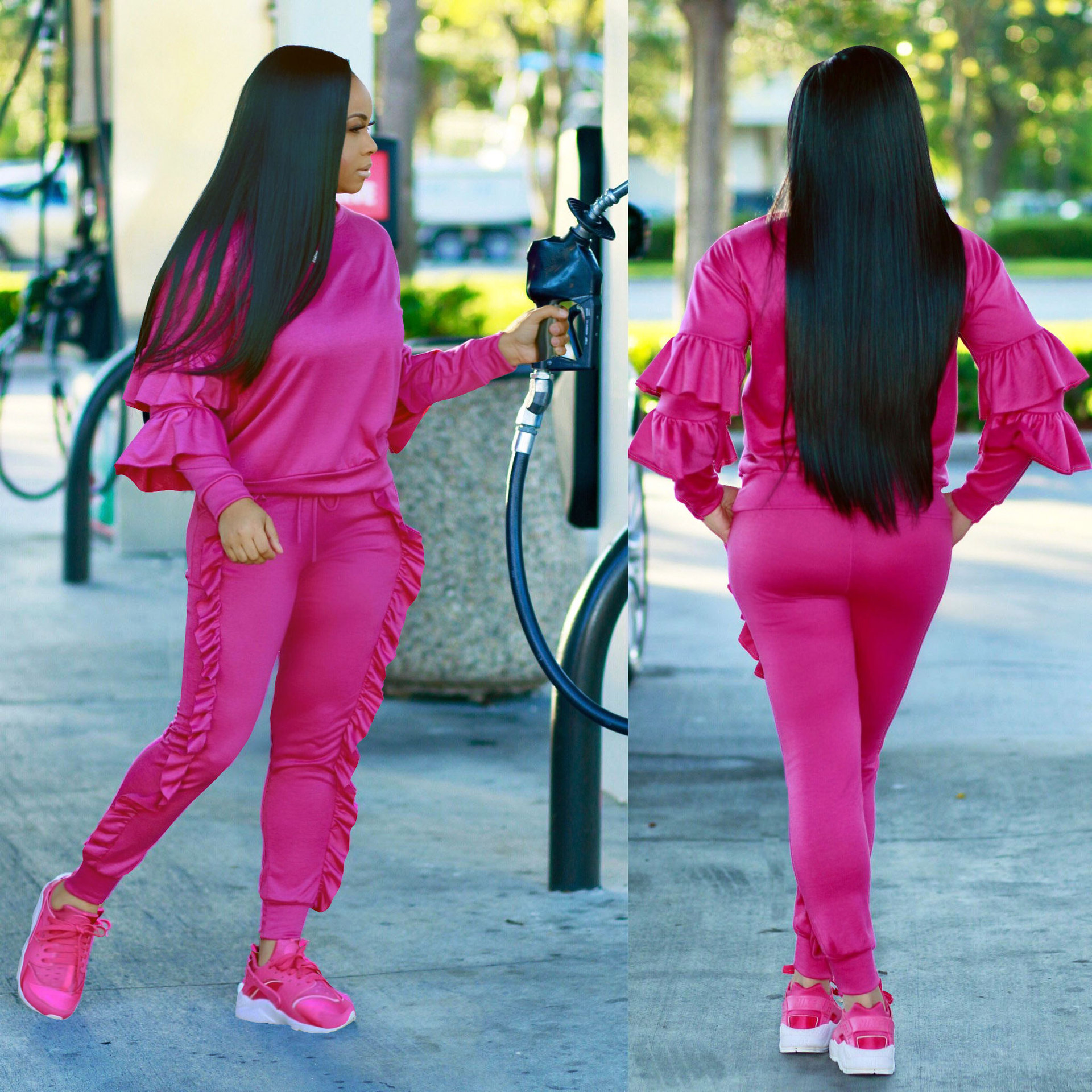 Costume femme en Mélange de fibres chimiques - Ref 3334443 Image 40