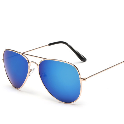 Double beam color film 3025 sunlight Sunglasses Yurt Driving mirror Stall Night Vision Goggles 3026 Double beam texture of material glasses