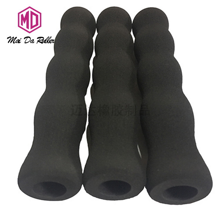 eva泡棉手柄 海绵手把套 波浪型橡塑发泡 手推车握把厂家