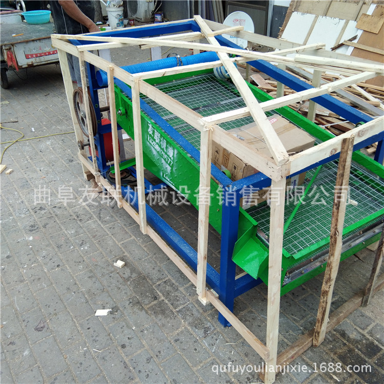 玉米筛杂物机 松子开心果双层除杂机 茶叶振动筛选机 62