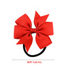 610 Foreign trade jewelry Robin ribbon bow hair ring girl head rope hair accessories six ear hair circles