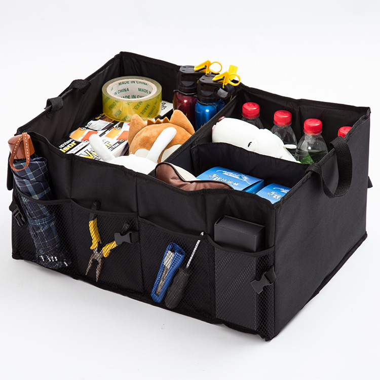 Carefully Selected Car-Mounted Oxford Cloth Storage Box, Multi-Functional Car Trunk Foldable Storage Box, Car Miscellaneous Storage Bag