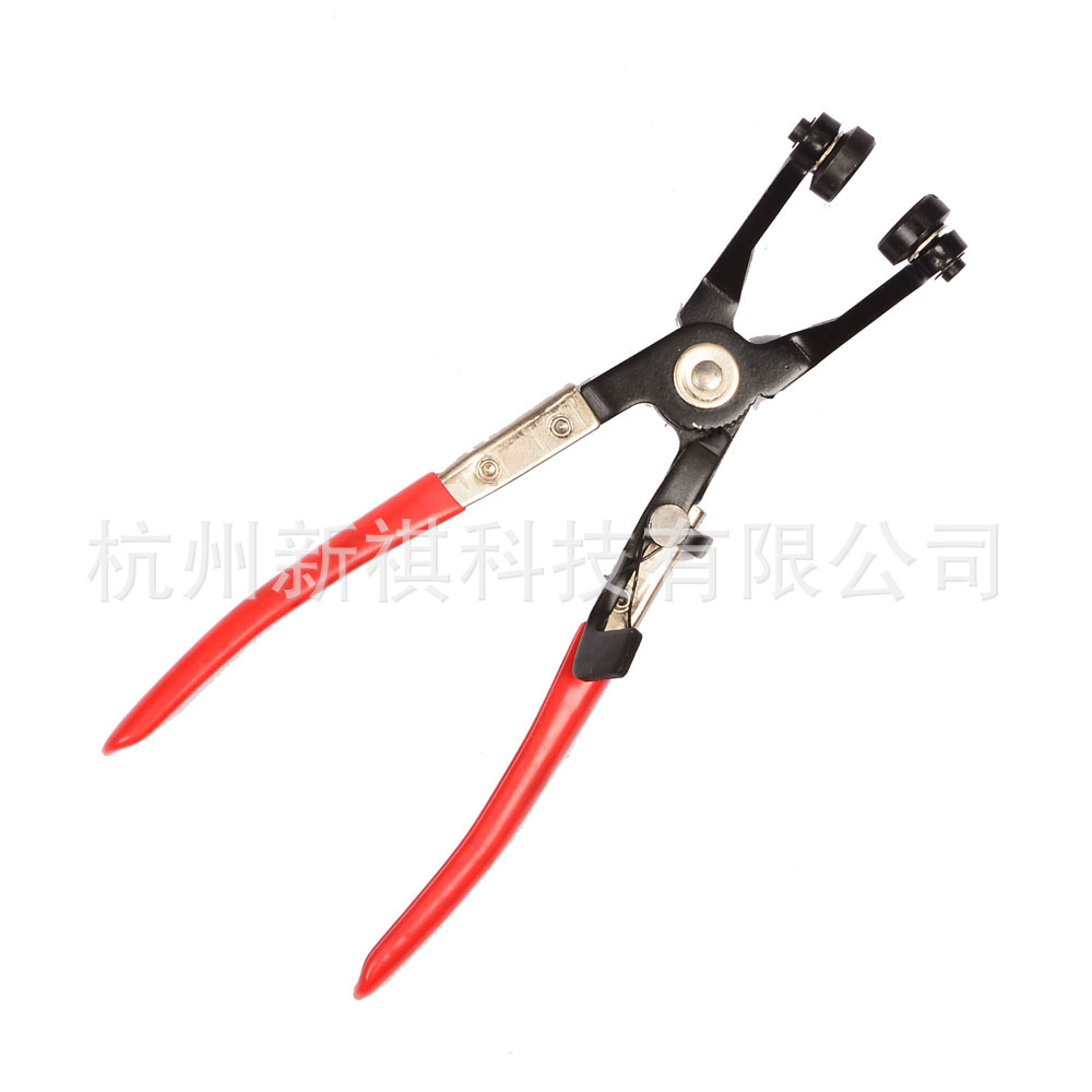 沾塑手柄头部发黑弯头软管夹钳汽修汽保工具拆卸拆机汽修专用
