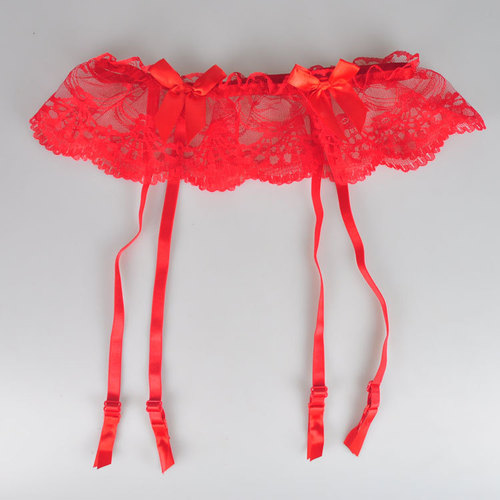 Wholesale BEILEISI lace jacquard high stockings garters 5002 women's sexy garters
