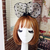 Children's cute hair accessory, hairgrip with bow, headband, material, new collection