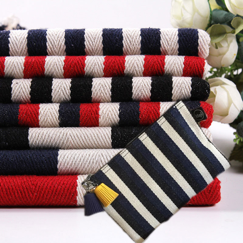 Rongcheng textile|Manufactor Direct selling Dyed Nation stripe Jacquard fashion tablecloth Car cushion Luggage and luggage Jacquard weave
