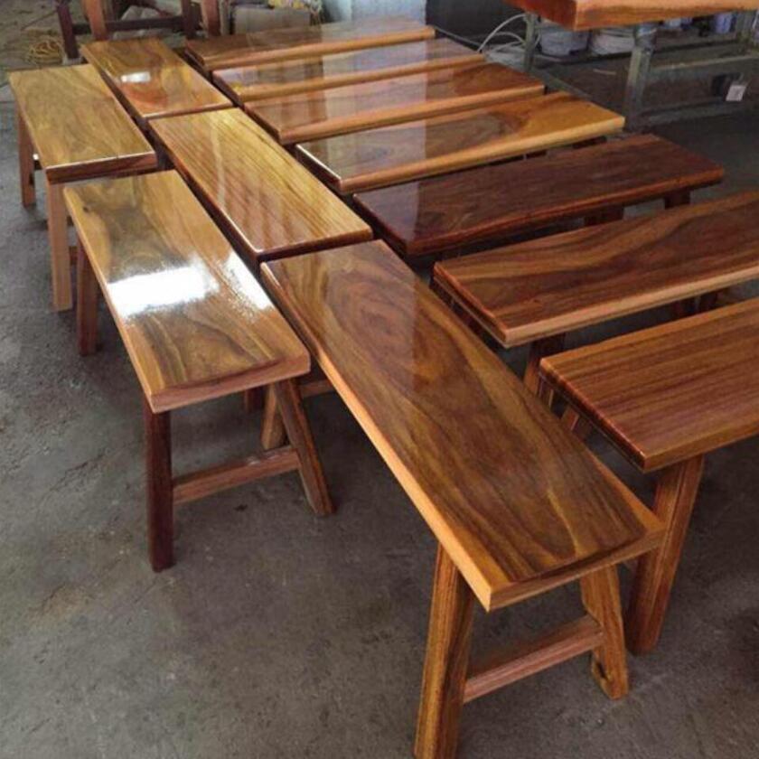 Сплошная древесина Большой столовые аксессуары Длинное стул табурет башуа мебель из красного дерева, поддерживающая Окан Оригинальный деревянный стул Алтарь Деревянная скамья