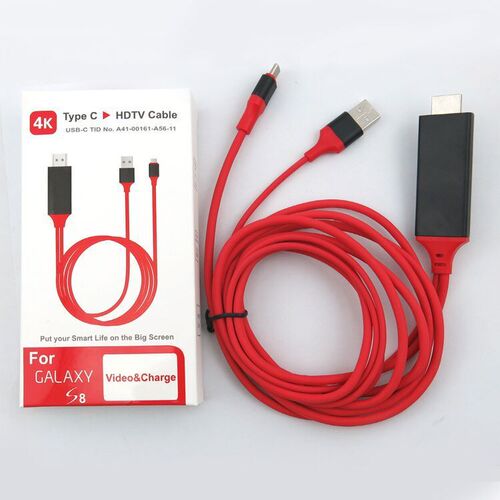 Type-C to HDMI adapter cable 4K HD cable Laptop mobile phone tablet projection screen same screen cable