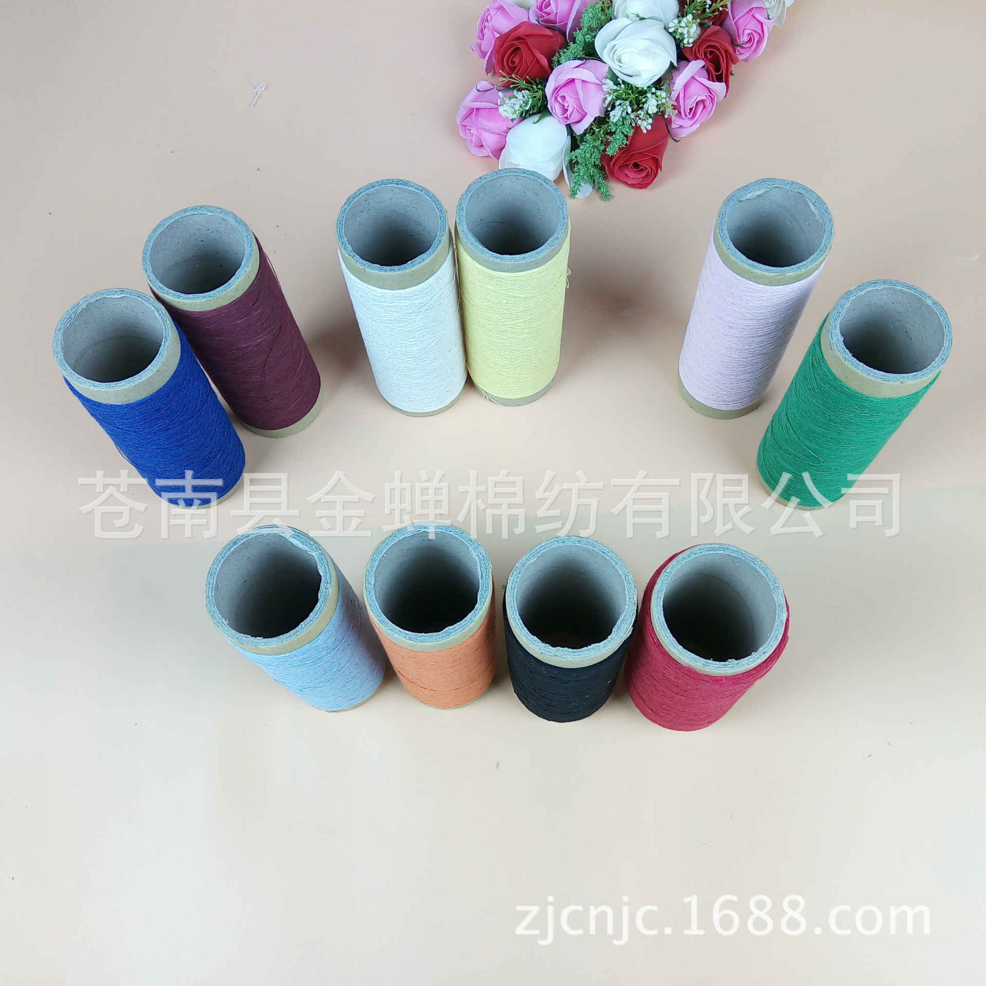 厂家袜子棉纱TC7030 白10  16 21S 涤棉白纱 TC白TC漂白