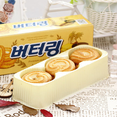 海太黃油曲奇餅乾86g 韓國進口零食品早餐休閒點心大包裝