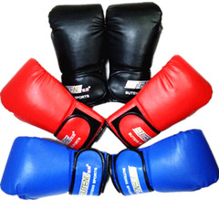 Synthetic Sponge Boxing Gloves, One-Piece Molding Compression Sponge Inner Core, Sandbag Training Punching Gloves for Sanda and Boxing