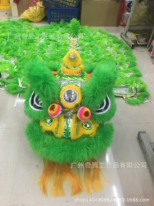 奇腾工艺厂家直销舞龙舞狮戏具 民间龙狮道具 舞狮手工道具配饰
