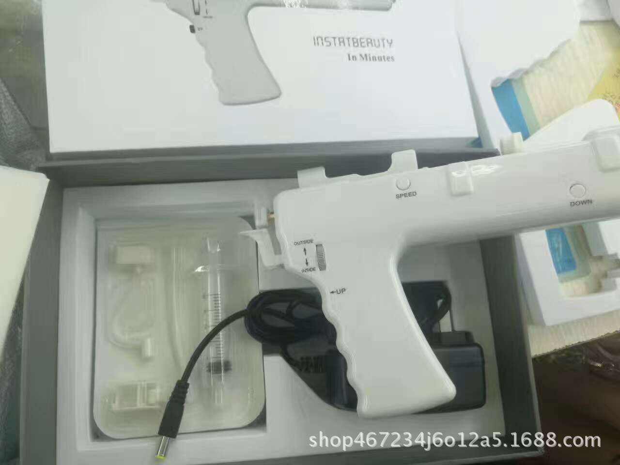 钒钛微晶无针水光美容仪 针头 钒钛微晶耗材针头导入仪套装针筒