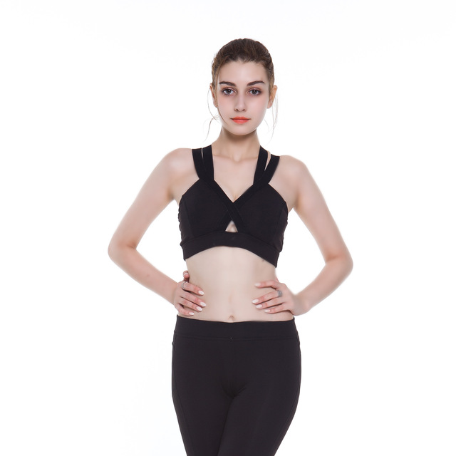 New Creative Sports Colour Fitness vest， Fast-drying Women’s Yoga Underwear Sports Bra