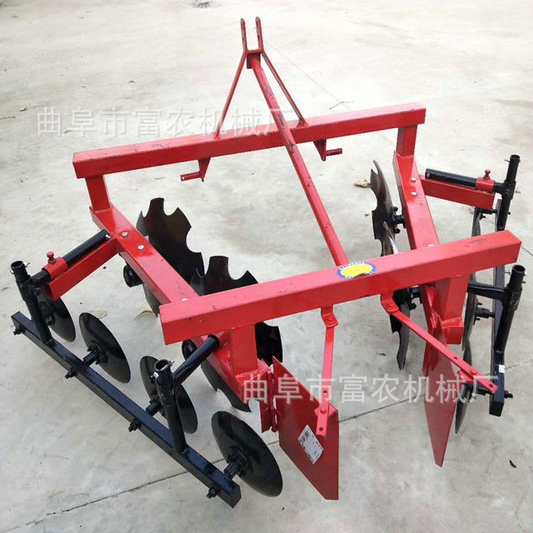 牵引式扶垄器 农用圆盘打埂机 三点悬挂是起垄机