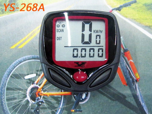 Bicycle ys268A speedometer, bicycle odometer, mountain bike computer, cycling speedometer