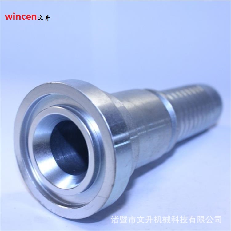 不锈钢碳钢SAE法兰型扣压软管接头3000PSI液压接头