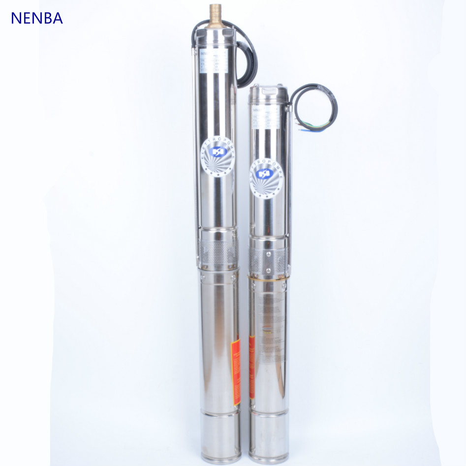 昕科不鏽鋼深井泵 大流量高揚程多級潛水泵 農用井用清水泵