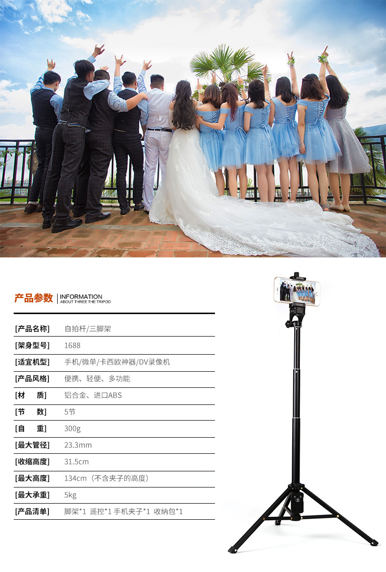 Perche selfie en Alliage d aluminium - Ref 3386469 Image 16