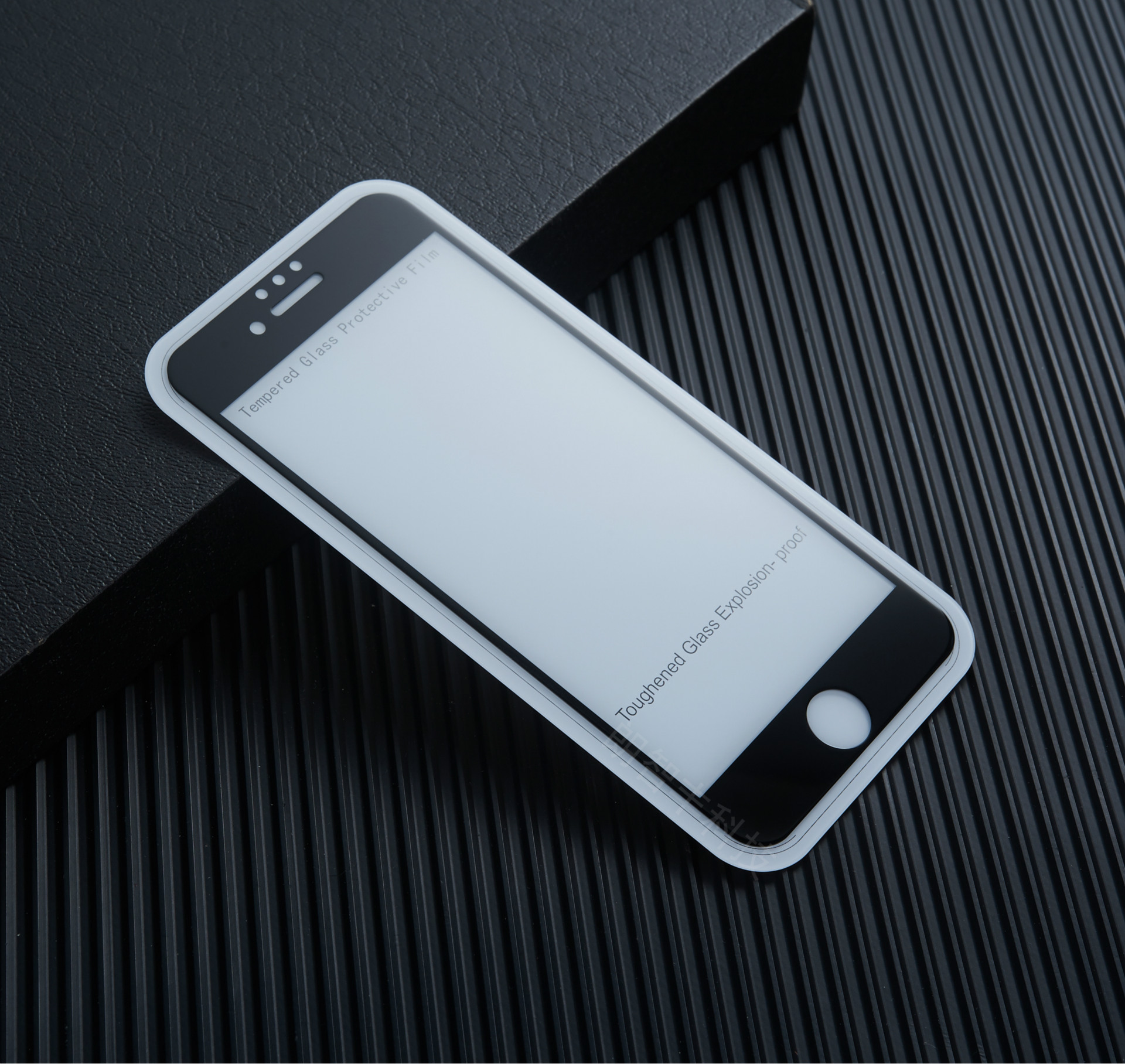 適用iphone6/7/8蘋果全屏覆蓋絲印0.33mm鋼化玻璃膜 6SPlus通用版