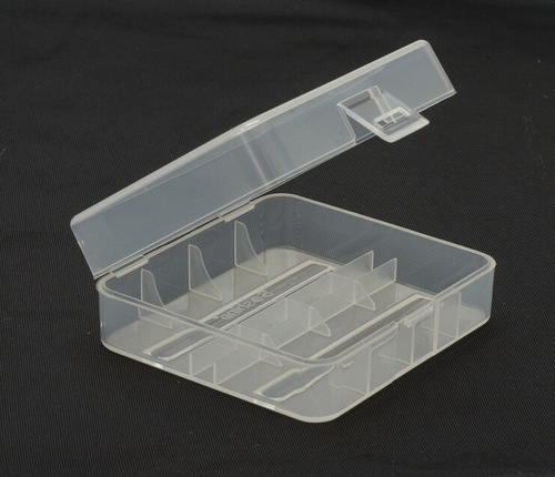 26650 double section storage box parts box 18650 battery box PP plastic box multi-purpose box wholesale