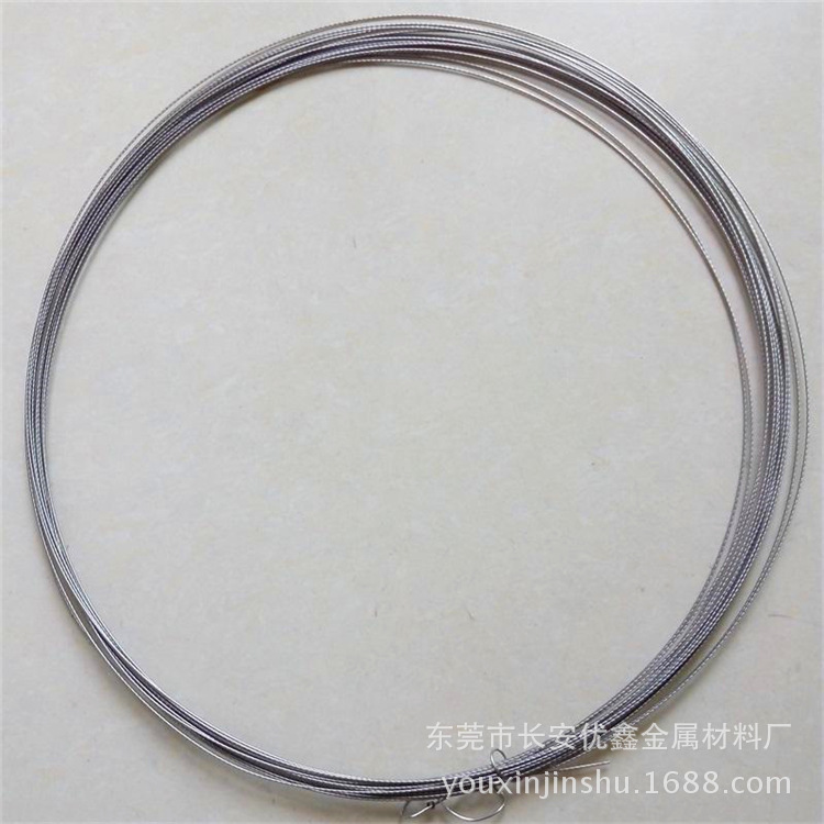 大量供应Φ1.0mm雾面304H不锈钢弹簧线，鱼钩专用钢线生产厂家