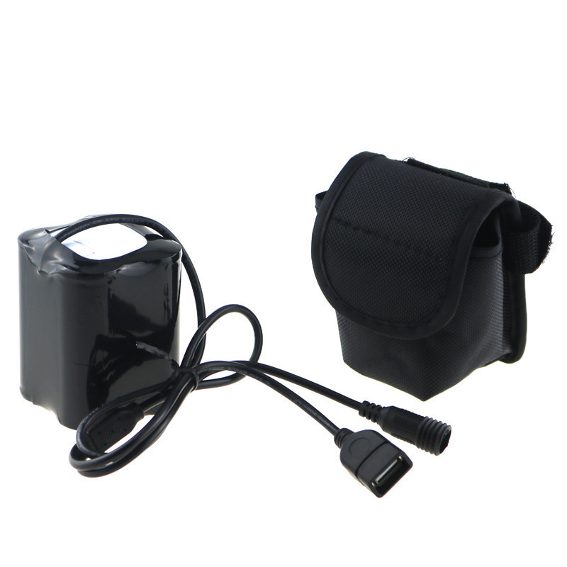 Bicycle Light 8.4V 4-Cell 26650Dc+Usb with Protective Board Rechargeable Battery Pack Lithium 26650 Battery Pack