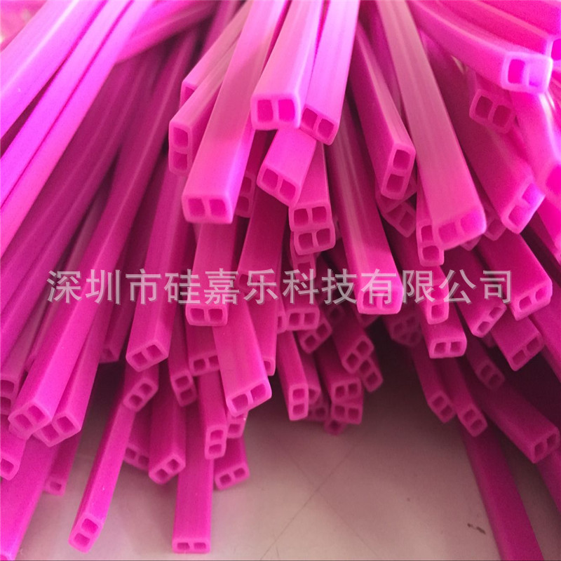 厂家供应食品级硅胶管  日字型硅胶管 保鲜盒密封圈