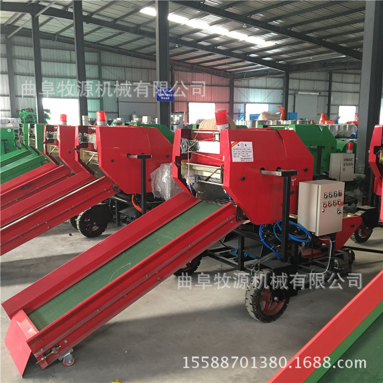 压实青储打捆机 秸秆青储打包机生产厂家