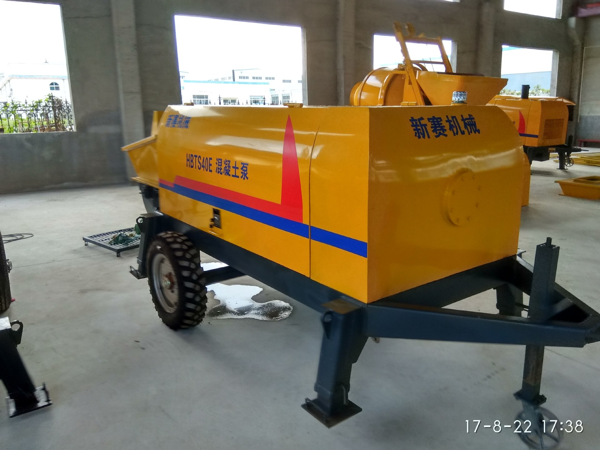 地泵 泵车 拖泵 混凝土拖泵 小型泵 细石混送泵凝土输 打 1-3石泵