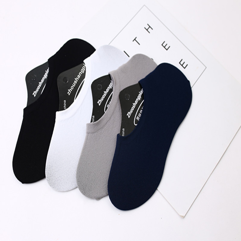 summer Boat socks for men Velvet Magic socks ventilation Invisible socks silica gel non-slip man Socks Stall