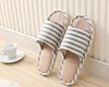 Slippers indoor suitable for men and women for beloved, soft sole, Korean style, cotton and linen