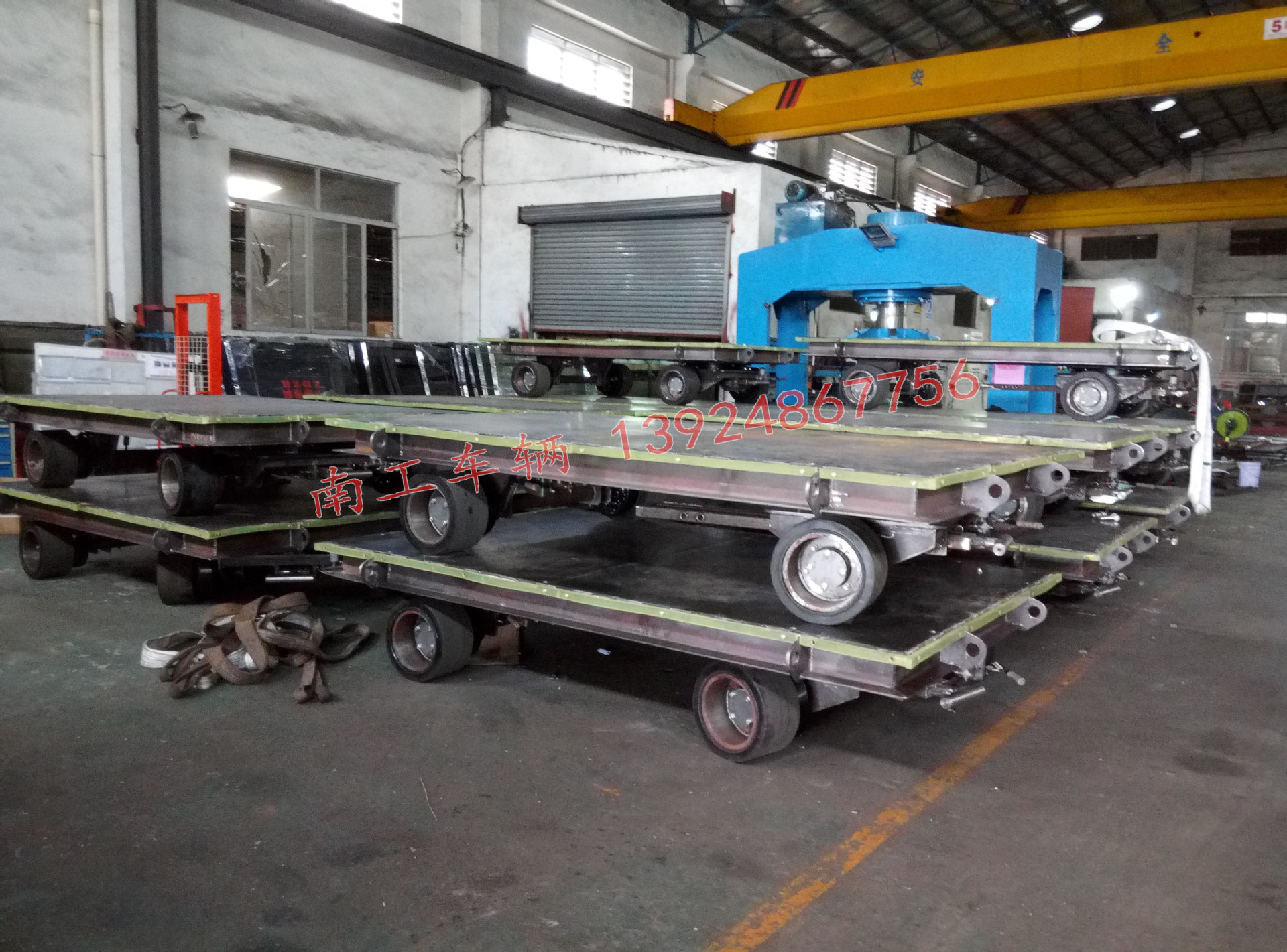 出口拖车 平板车 全挂车 0.5吨至120吨 南工供应