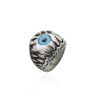 Fashionable ring stainless steel, jewelry, European style, wholesale