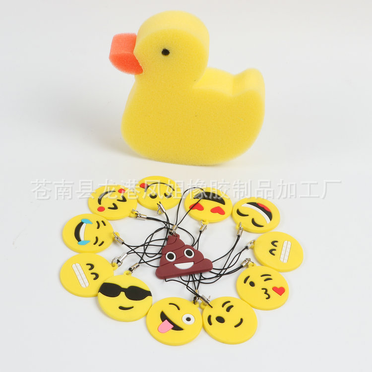 大量销售 硅胶汽车钥匙挂件 韩版卡通钥匙扣 动漫钥匙扣