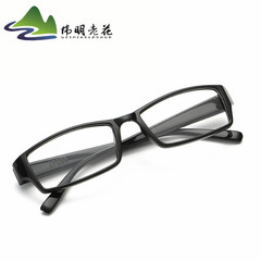 Factory-direct sale: ultra-lightweight black-frame glasses, minimalist plain-lens eyewear, street-market ready-made reading glasses—wholesale available.