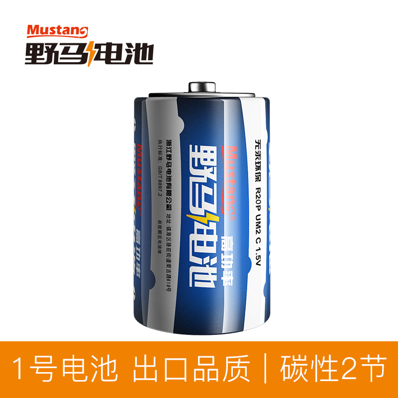 goods in stock wholesale wild horse High Power Large Number one Battery heater Gas stove Ignition Battery R20P