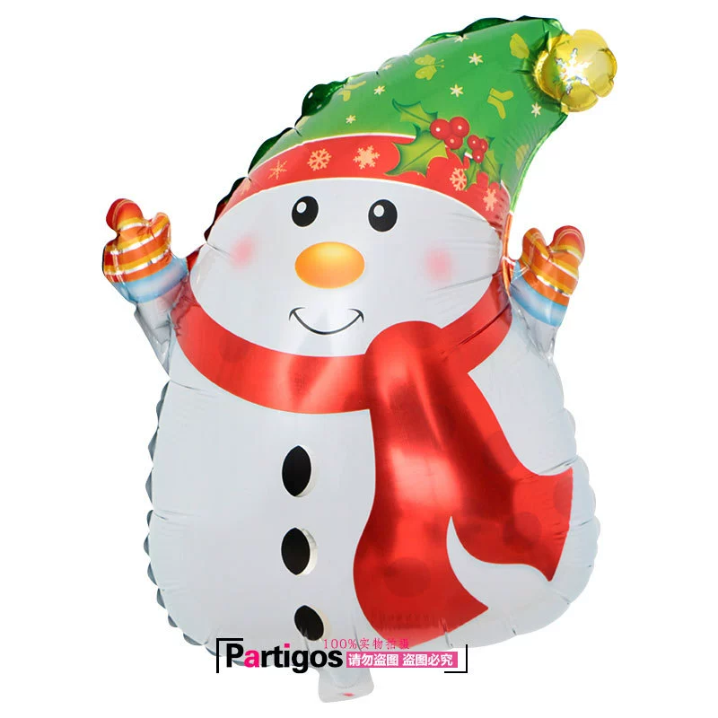 Big cartoon Christmas balloon