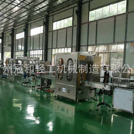 全自动液体瓶装线 可定制食品化工日化常压灌装生产线罐装