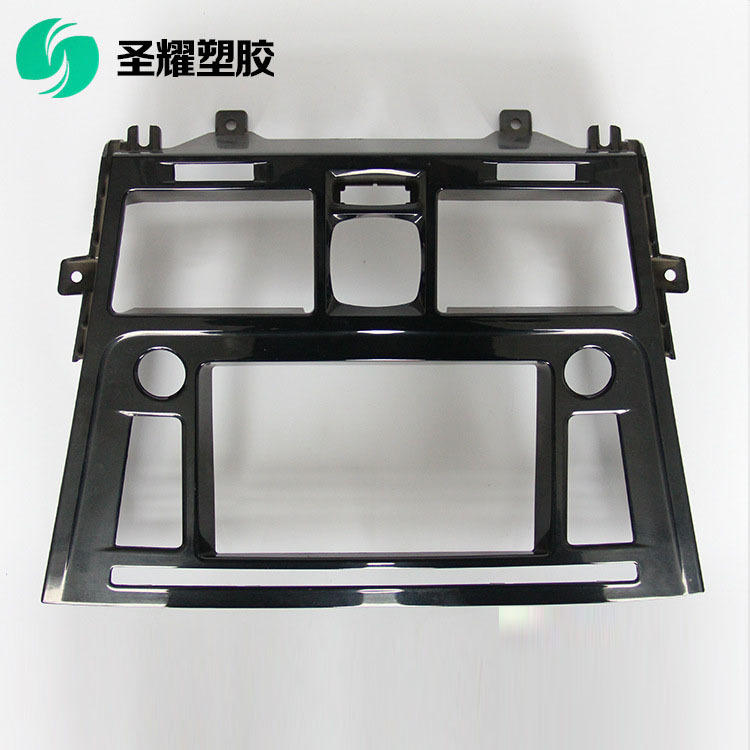 宁波无尘喷漆 汽车中控镭雕黑表面喷漆 亚克力塑料自动喷漆处理