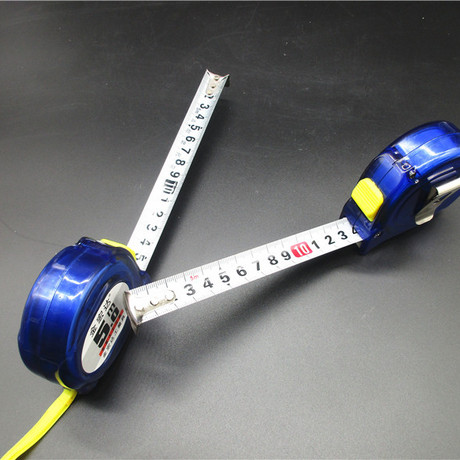 5-10 mét màu xanh trong suốt dày vỏ thép băng đo 5 mét đo khả năng chống lại thước dây thép thước đo chính xác và rõ ràng Thước dây