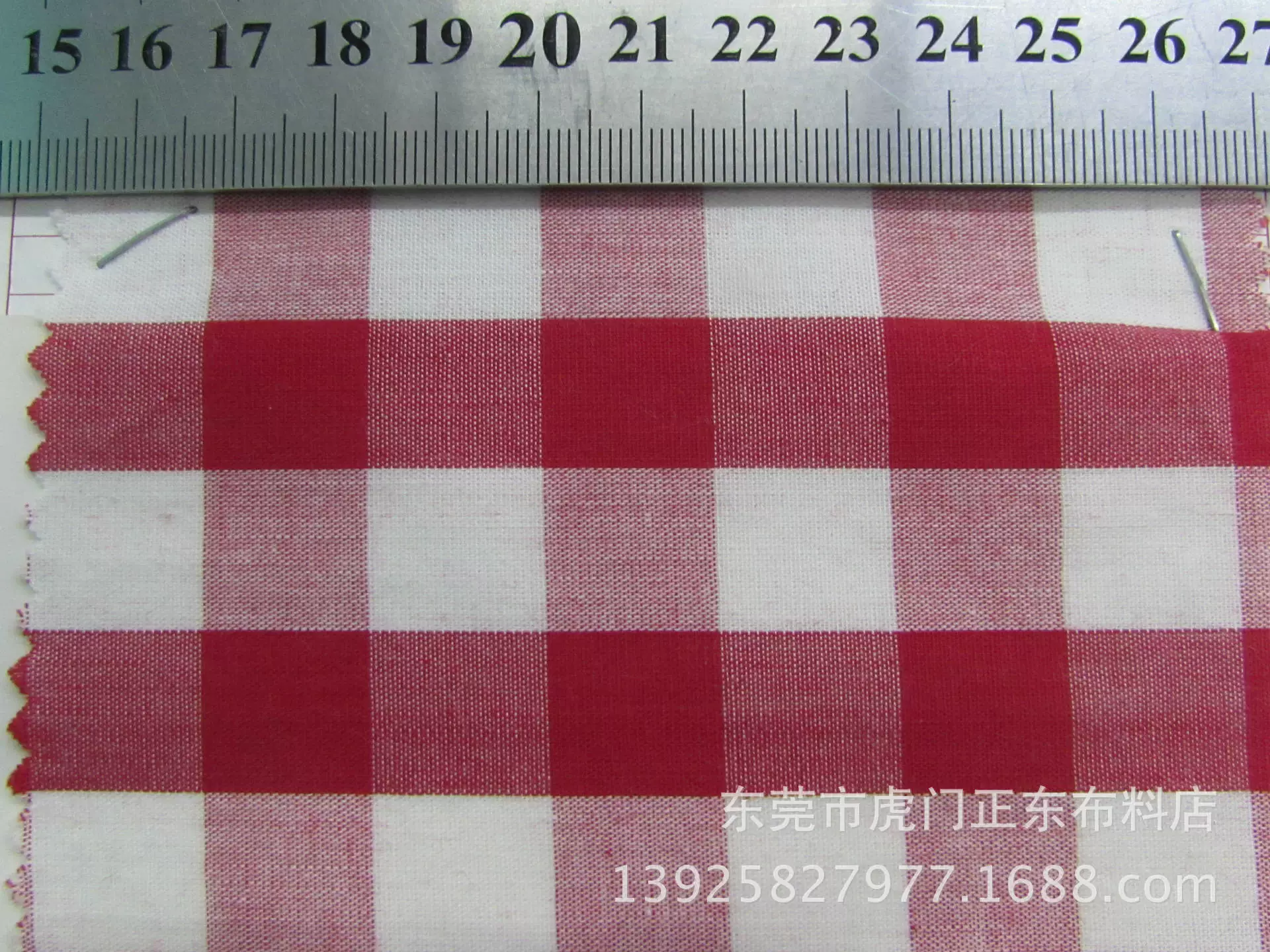 Cotton-colored plaid fabric for45S cotton-colored plaid fabric in stock