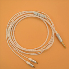 新品上市可插拔耳機線材DIY發燒升級絞紋線適用X3/A8/VJ N1等機型